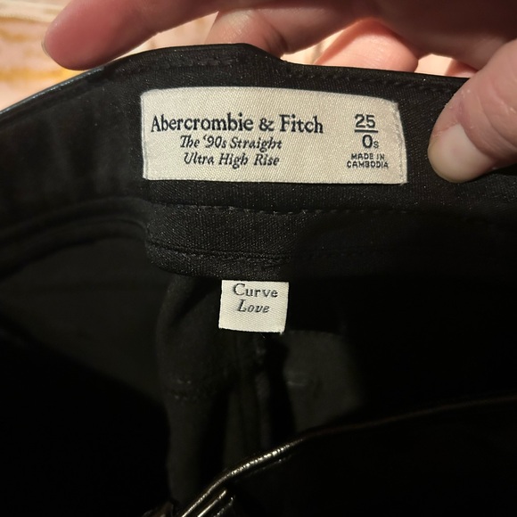 Abercrombie & Fitch Black Leather Pants - Picture 9 of 9